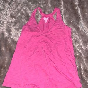 Lilly Pulitzer Pink flowy tank top size xxs